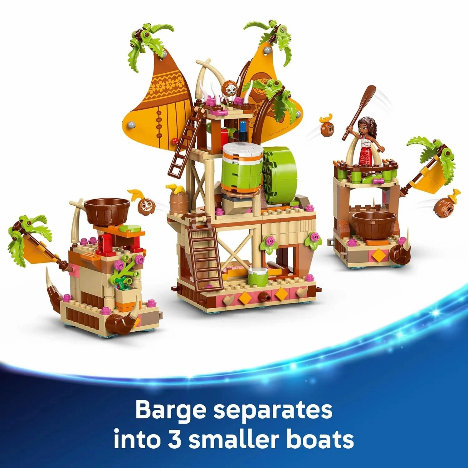LEGO DISNEY 43258 Kakamora Barge