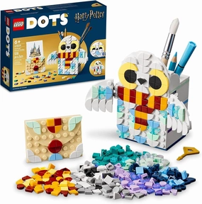 LEGO DOTS 41809 Harry Potter Hedwig Pencil Holder Set