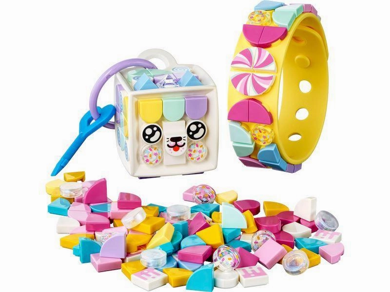 LEGO DOTS 41944 Candy Kitty Bracelet & Bag Tag