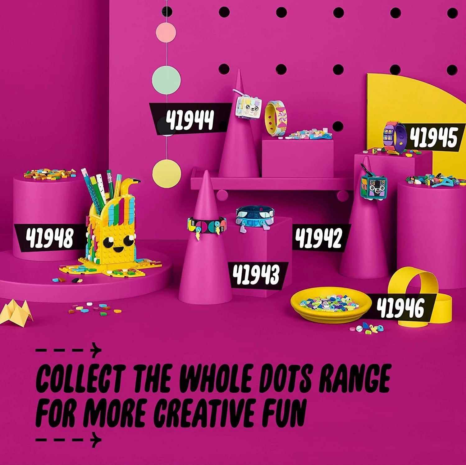 LEGO DOTS 41944 Candy Kitty Bracelet & Bag Tag