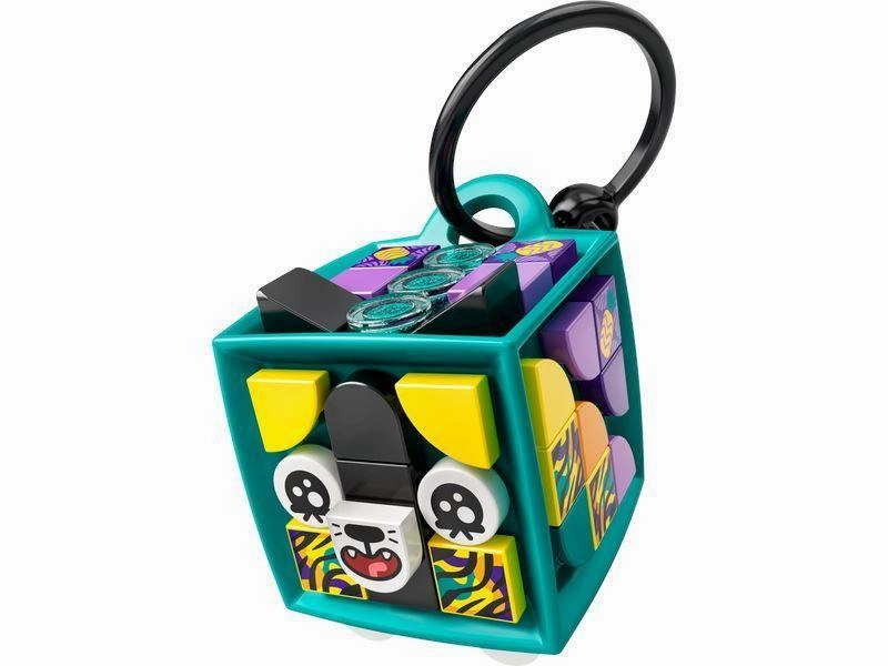 LEGO DOTS 41945 Neon Tiger Bracelet & Bag Tag