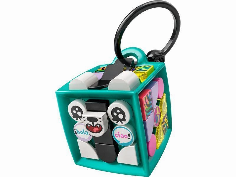 LEGO DOTS 41945 Neon Tiger Bracelet & Bag Tag
