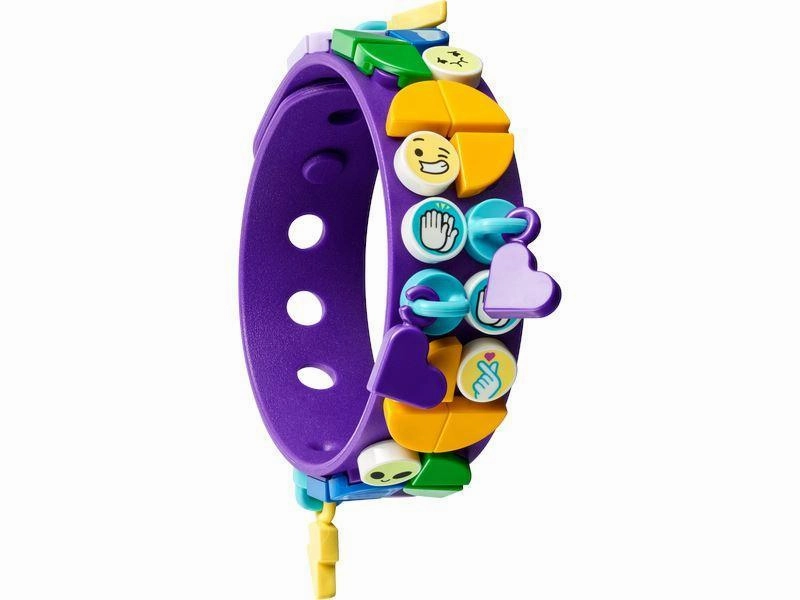 LEGO DOTS 41945 Neon Tiger Bracelet & Bag Tag