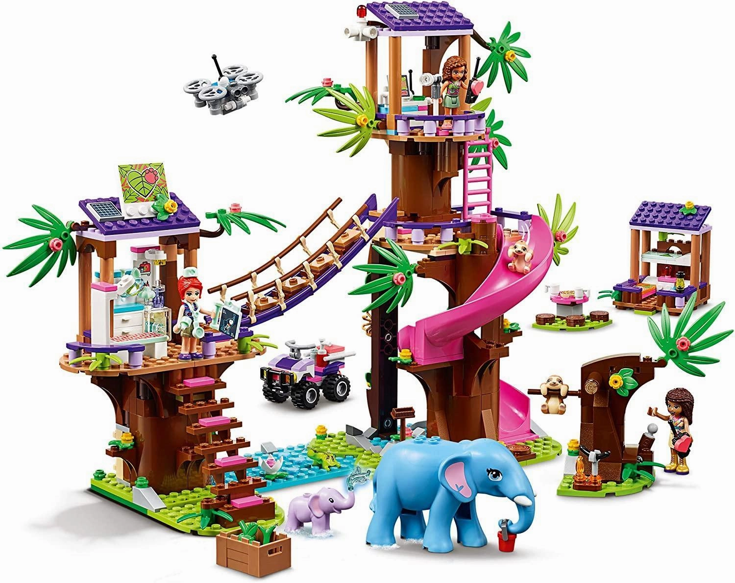 LEGO FRIENDS 41424 Jungle Rescue Base Set