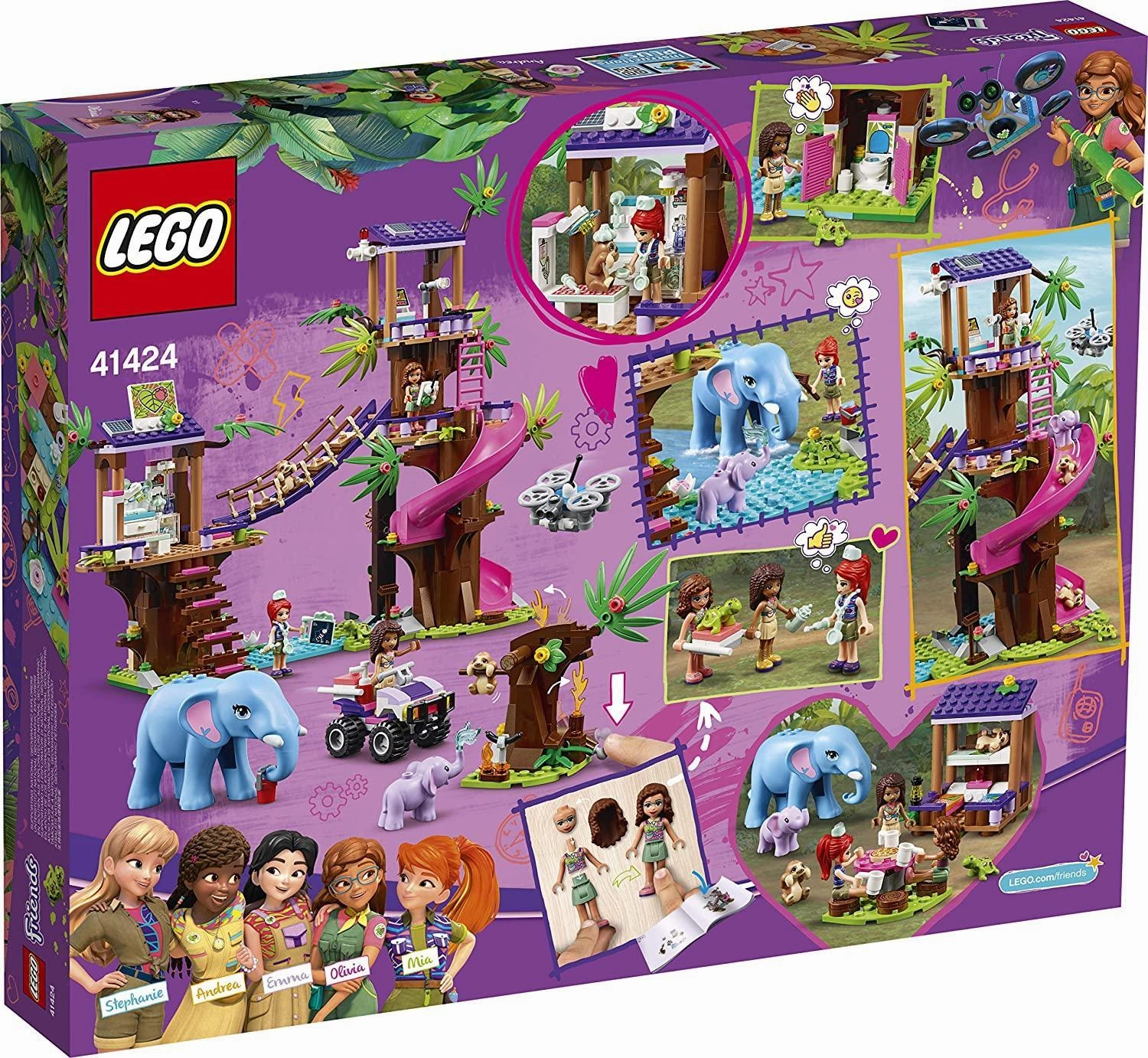 LEGO FRIENDS 41424 Jungle Rescue Base Set