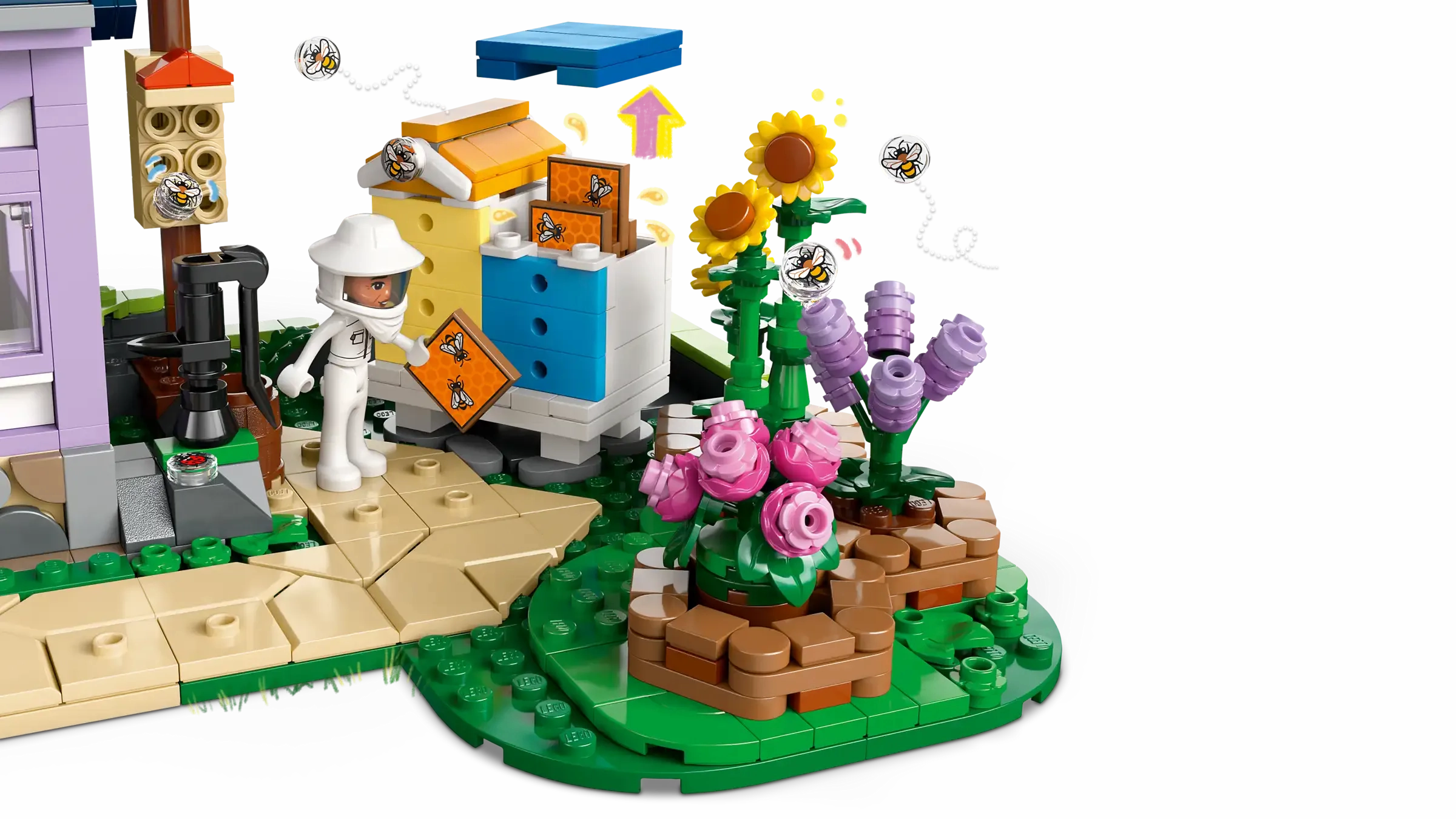 LEGO FRIENDS 42669 Beekeepers' House and Flower Garden