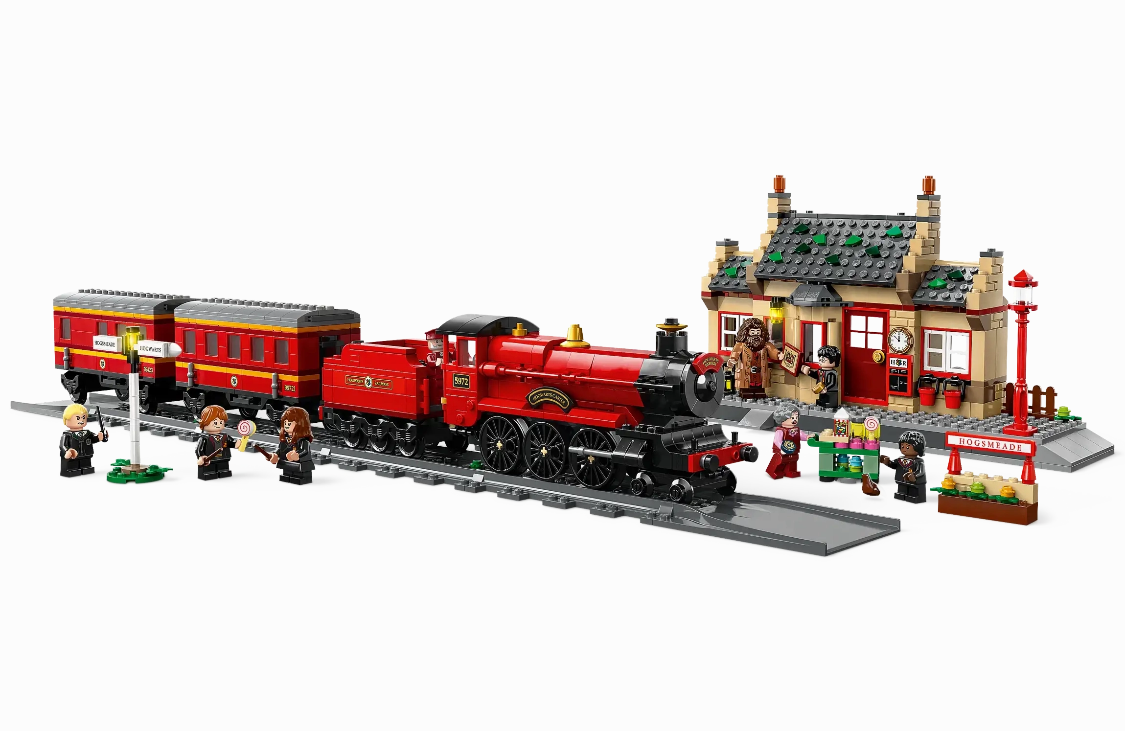 LEGO HARRY POTTER 76423 Hogwarts Express Train Set with Hogsmeade Station