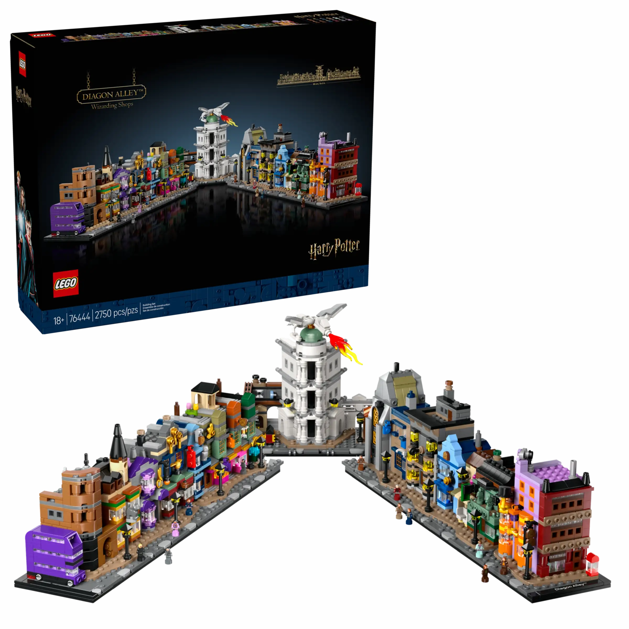 LEGO HARRY POTTER 76444 Diagon Alley Wizard Shops