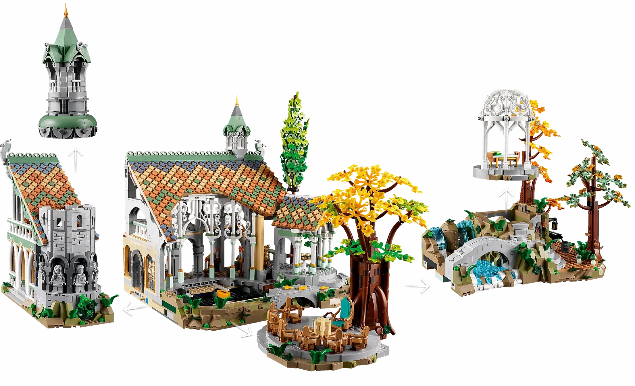 LEGO ICONS 10316 The Lord Of The Rings: Rivendell