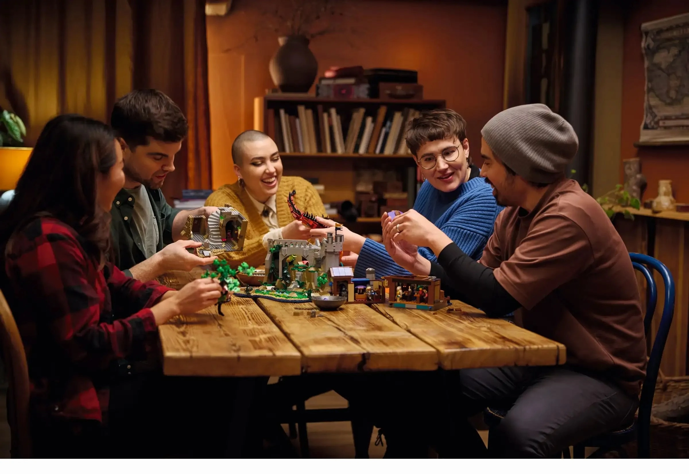 LEGO IDEAS 21348 Dungeons & Dragons: Red Dragon's Tale