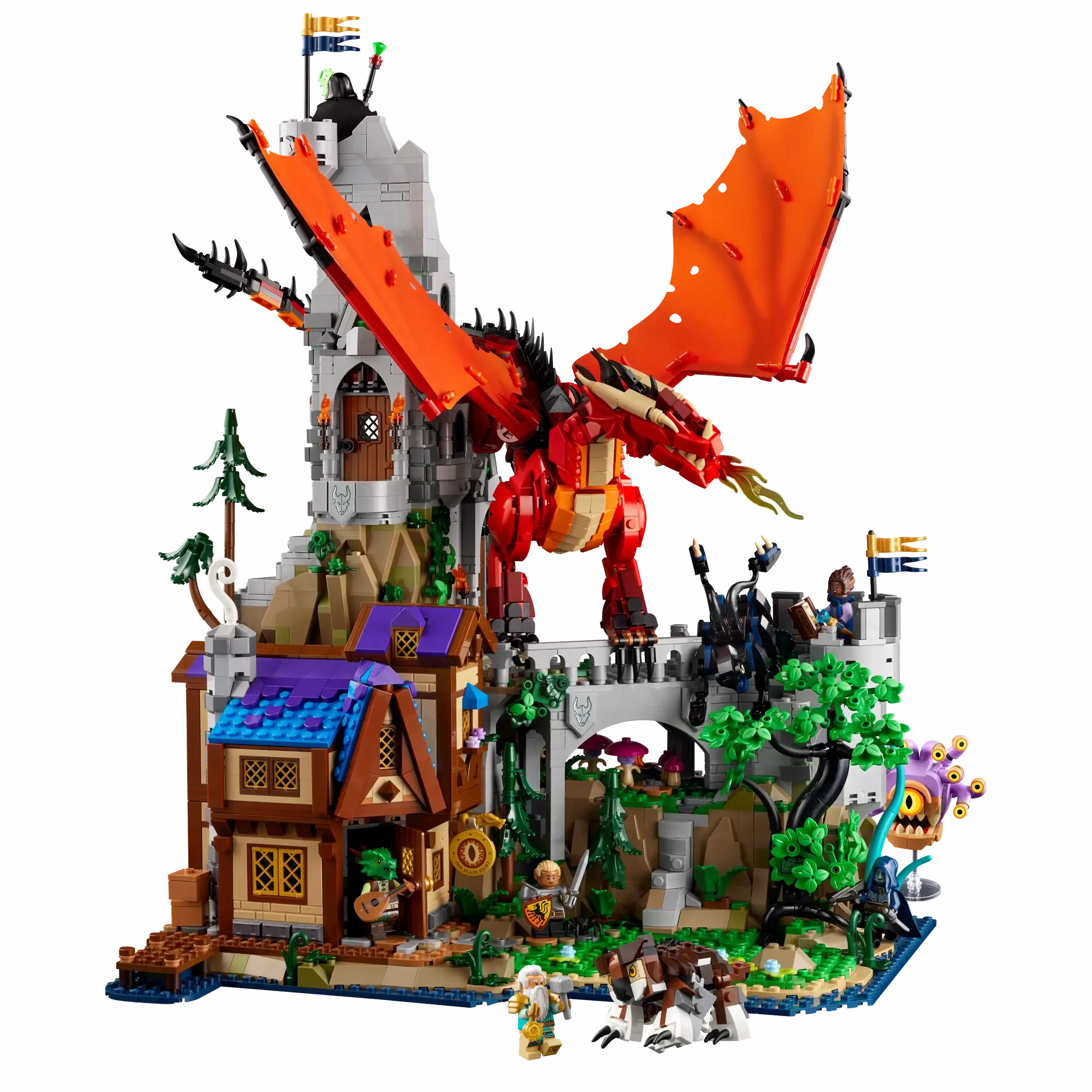 LEGO IDEAS 21348 Dungeons & Dragons: Red Dragon's Tale