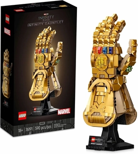 LEGO MARVEL 76191 Avengers Infinity Gauntlet Thanos Set for Adults