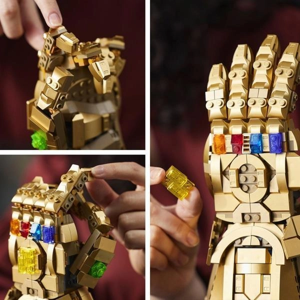 LEGO MARVEL 76191 Avengers Infinity Gauntlet Thanos Set for Adults