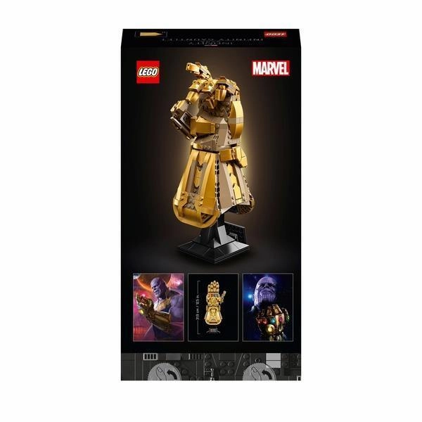 LEGO MARVEL 76191 Avengers Infinity Gauntlet Thanos Set for Adults