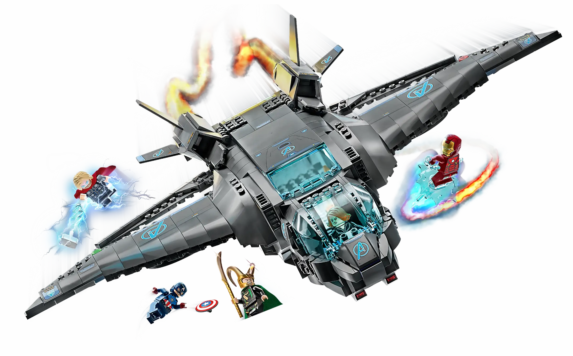 LEGO MARVEL 76248 The Avengers Quinjet