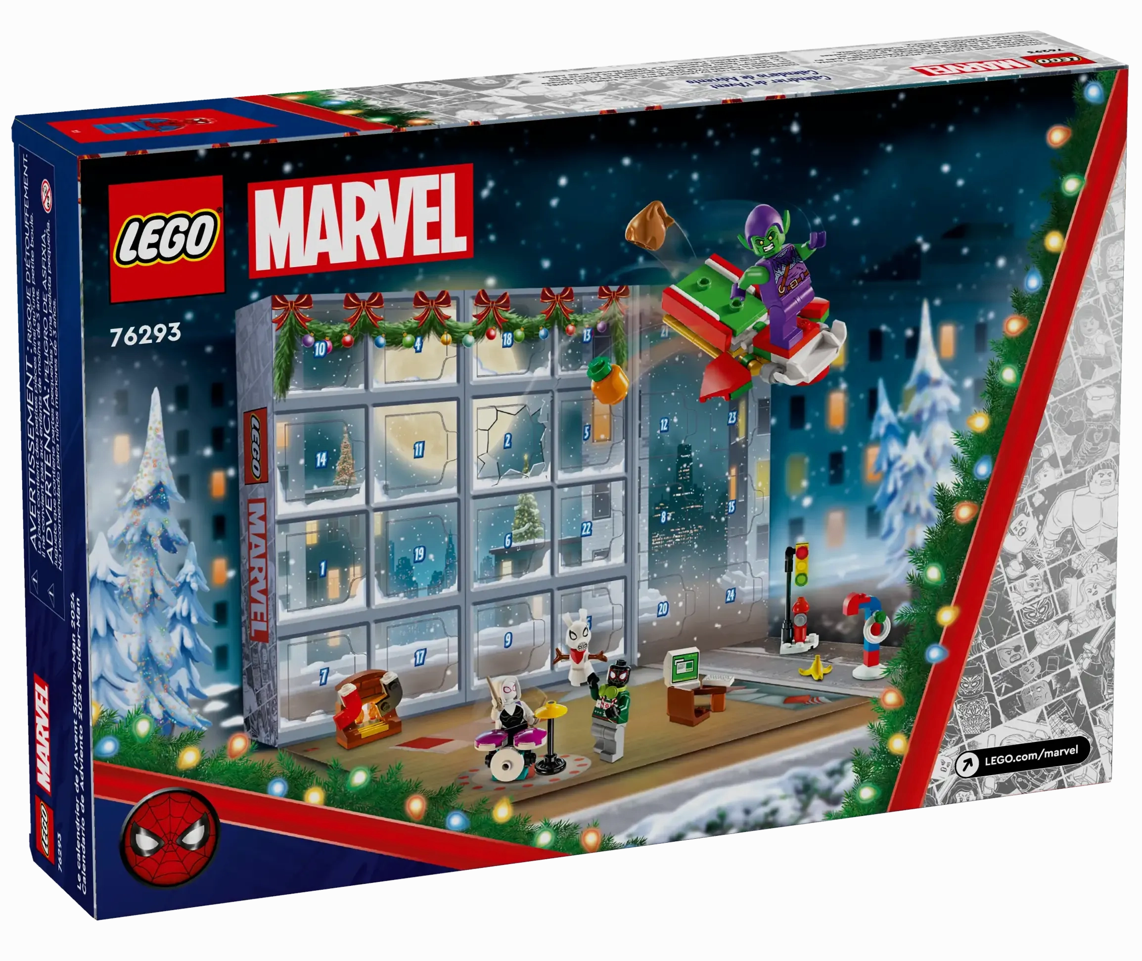 LEGO MARVEL 76293 Spider-Man 2024 Advent Calendar