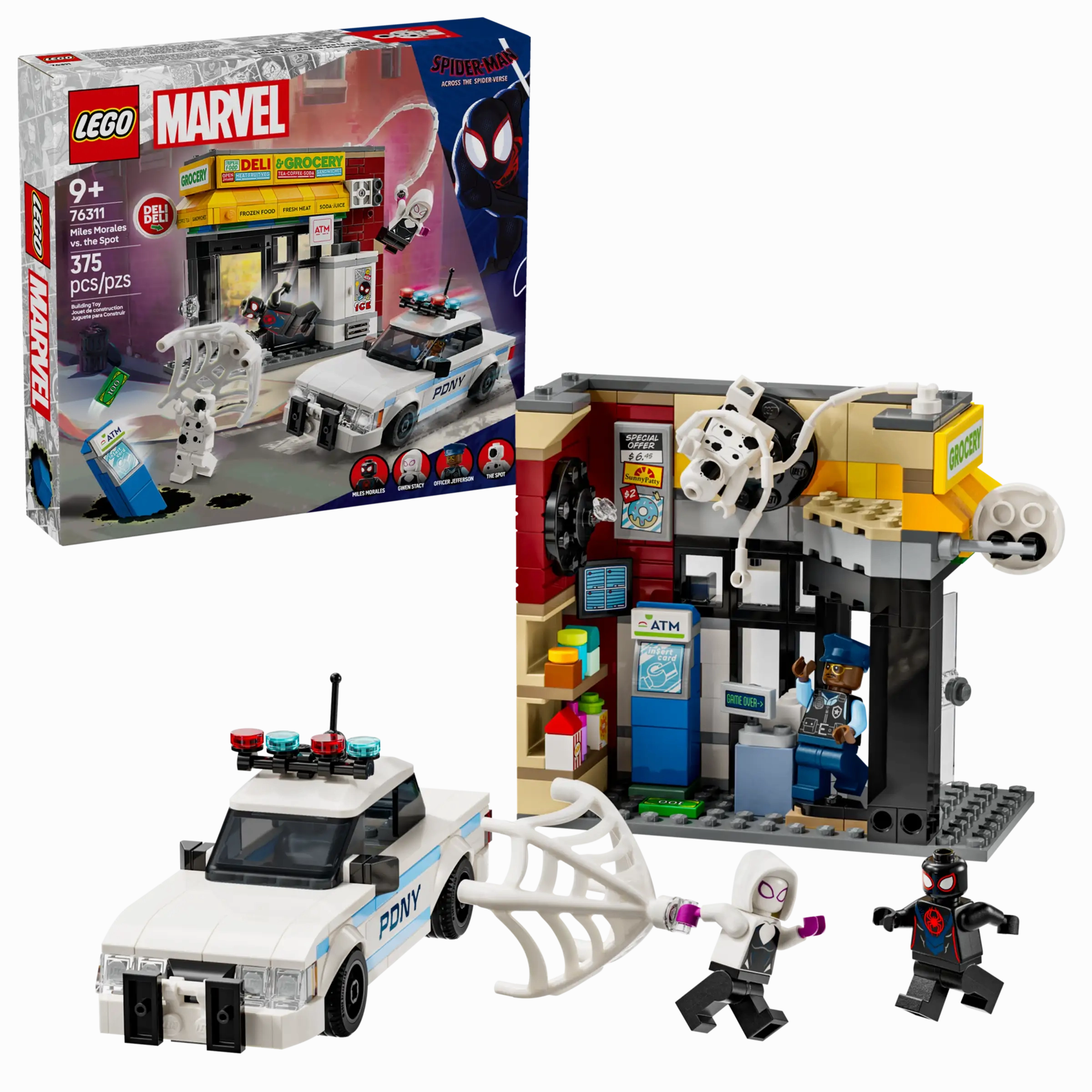 LEGO MARVEL 76311 Spider-Verse: Miles Morales vs. The Spot