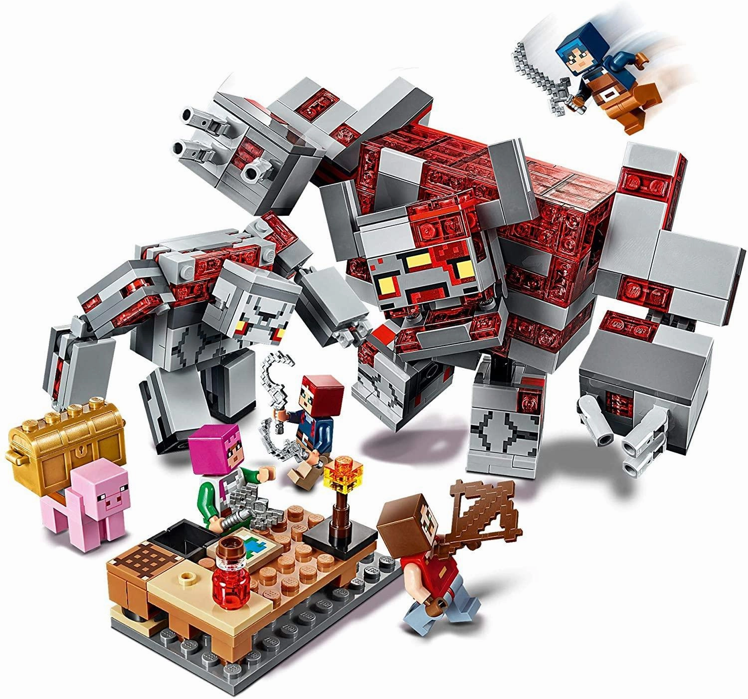 LEGO MINECRAFT 21163 The Redstone Battle Building Set