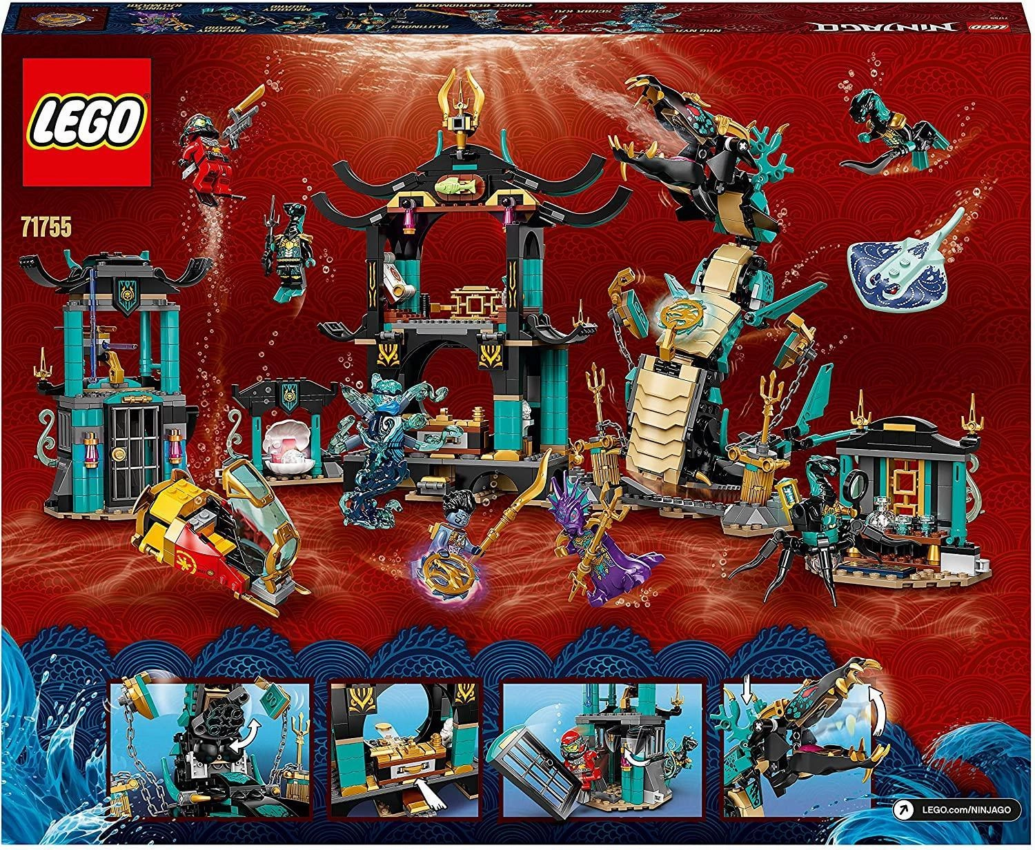 LEGO NINJAGO 71755 Temple of the Infinite Ocean Underwater