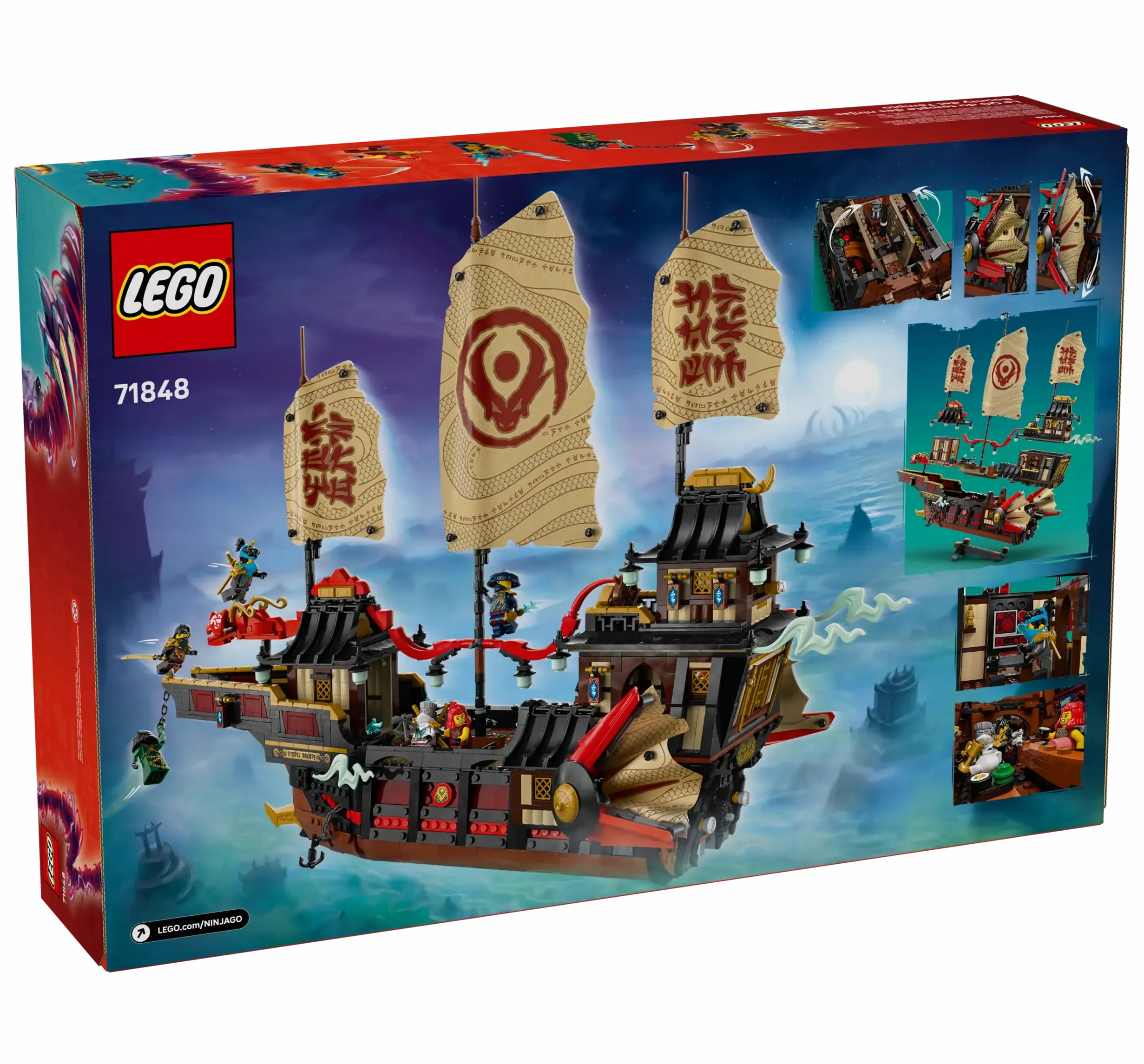 LEGO NINJAGO 71848 The Temple Bounty