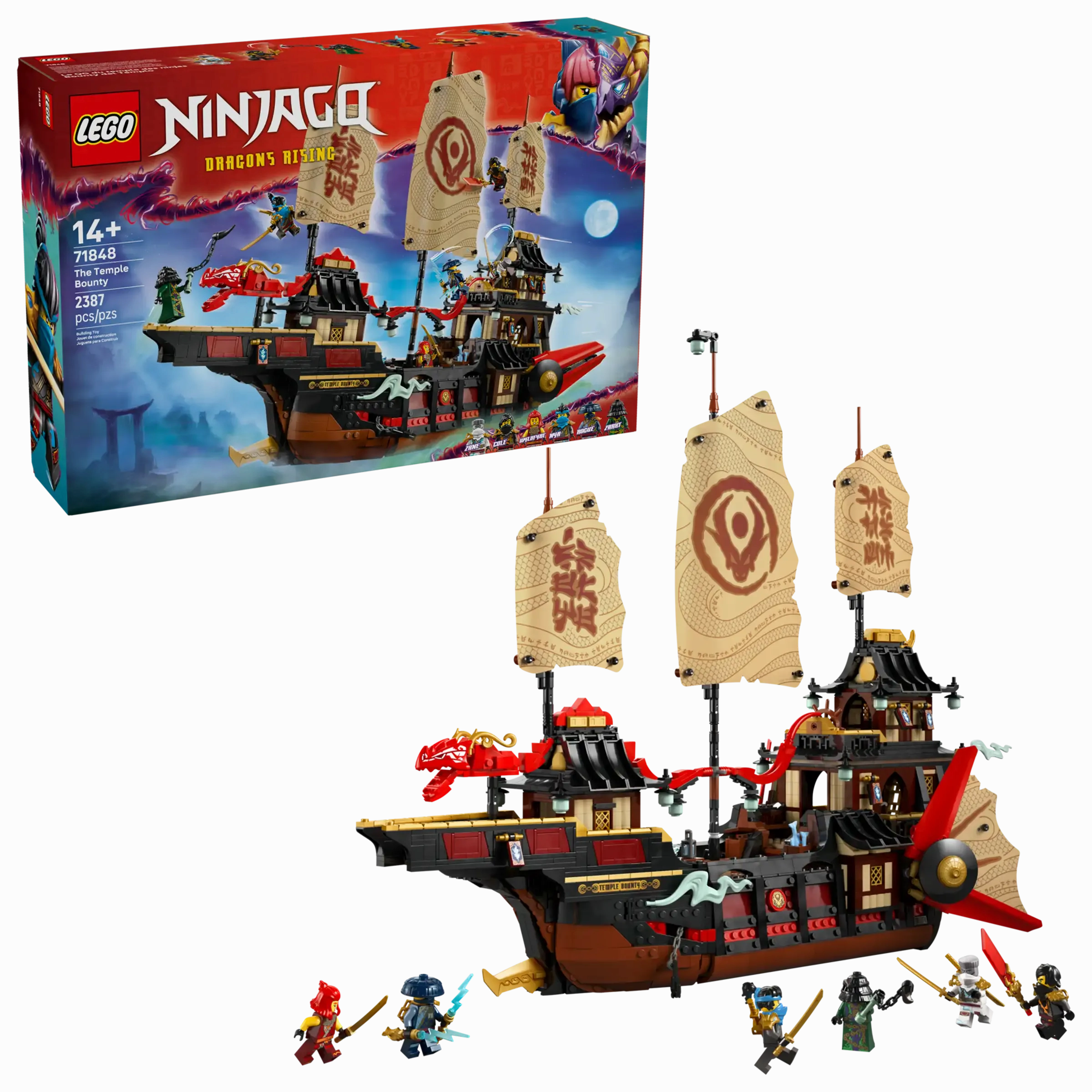 LEGO NINJAGO 71848 The Temple Bounty