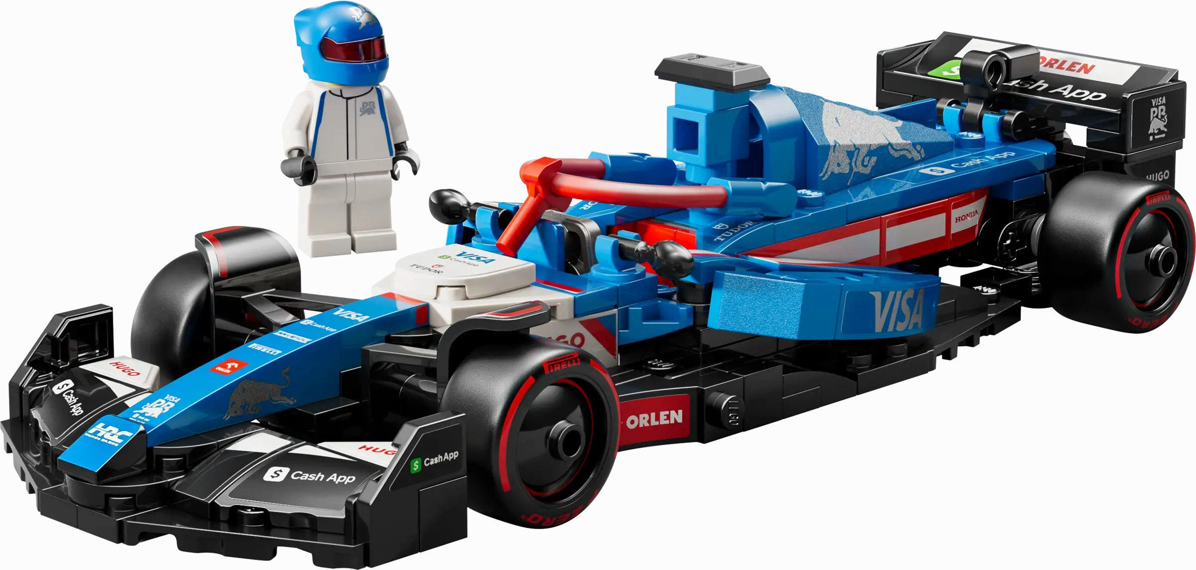 LEGO SPEED CHAMPIONS 77246 Visa Cash App RB VCARB 01 F1 Race Car
