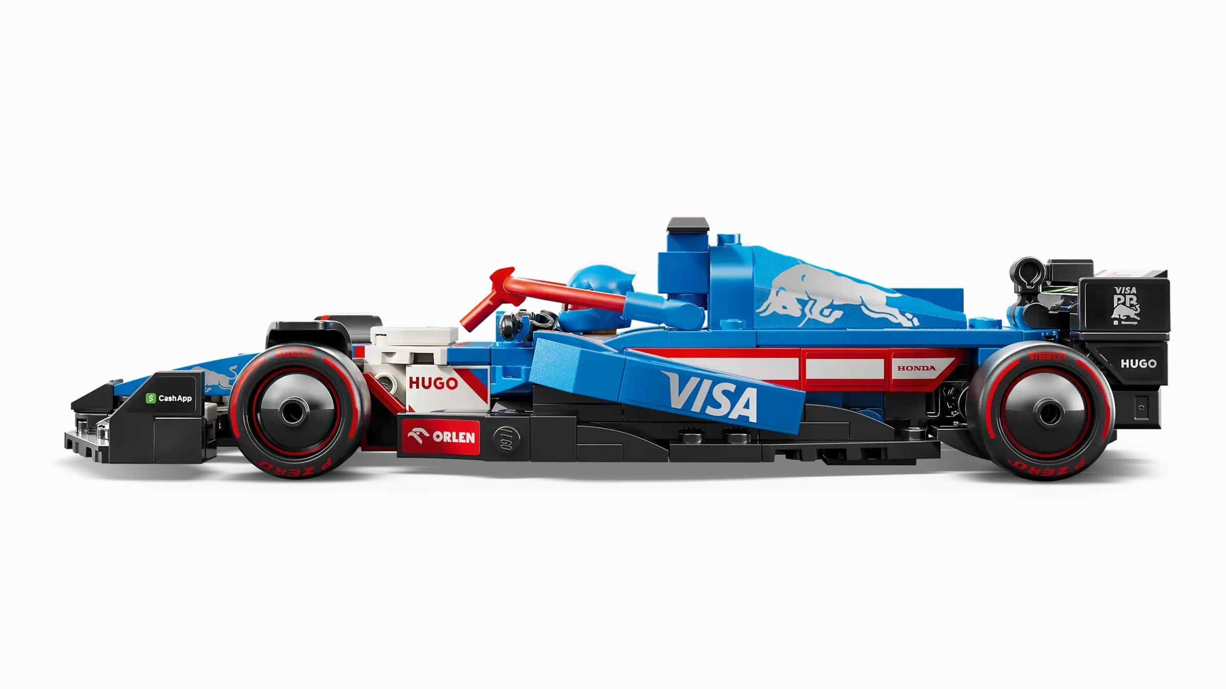 LEGO SPEED CHAMPIONS 77246 Visa Cash App RB VCARB 01 F1 Race Car