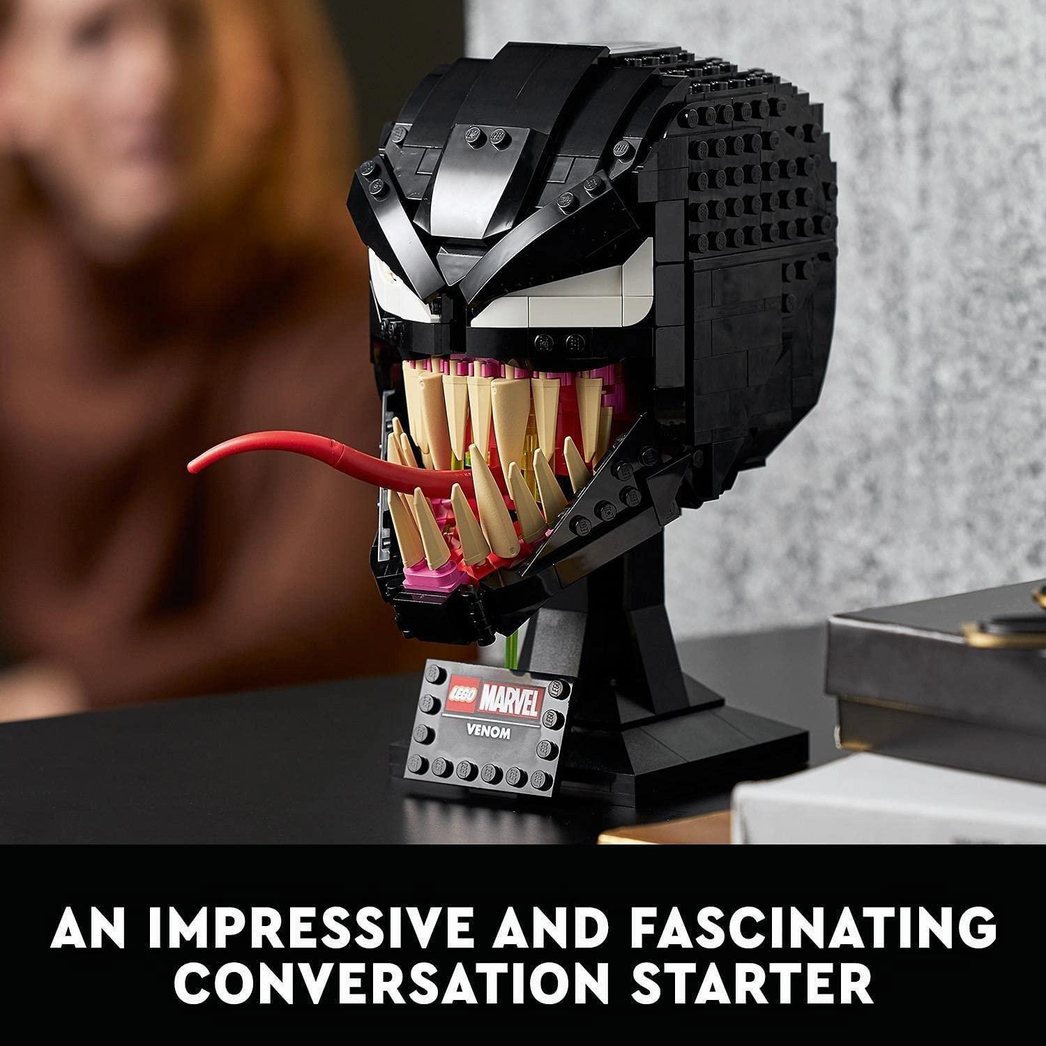 LEGO SPIDER-MAN 76187 Marvel Spider-Man Venom Mask Building Set