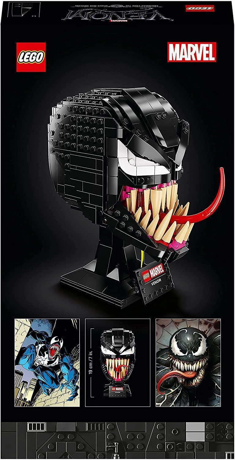 LEGO SPIDER-MAN 76187 Marvel Spider-Man Venom Mask Building Set