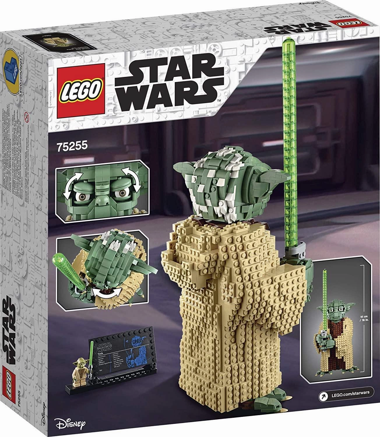 LEGO STAR WARS 75255 Star Wars Yoda Figure Attack of the Clones Set