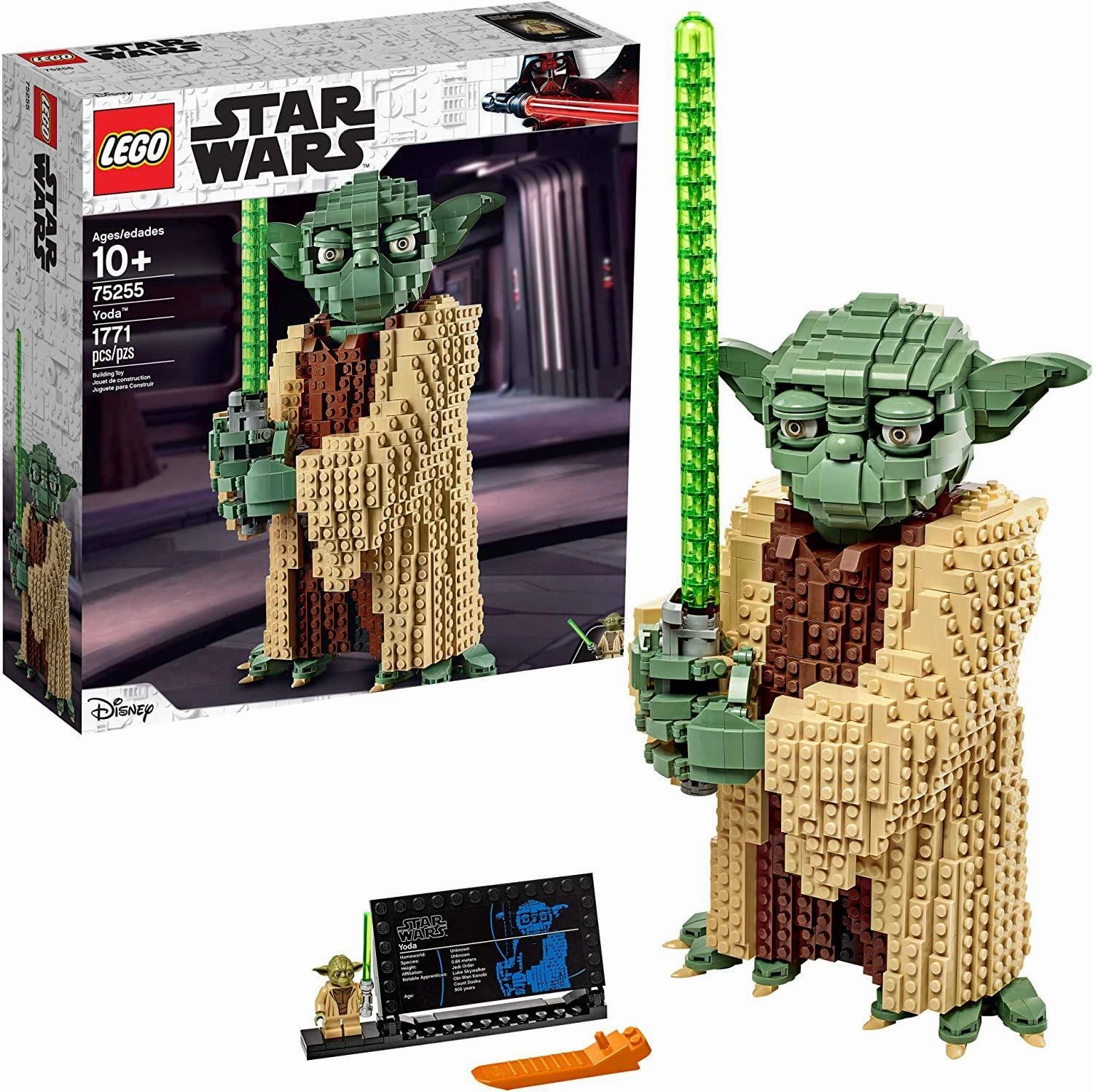 LEGO STAR WARS 75255 Star Wars Yoda Figure Attack of the Clones Set
