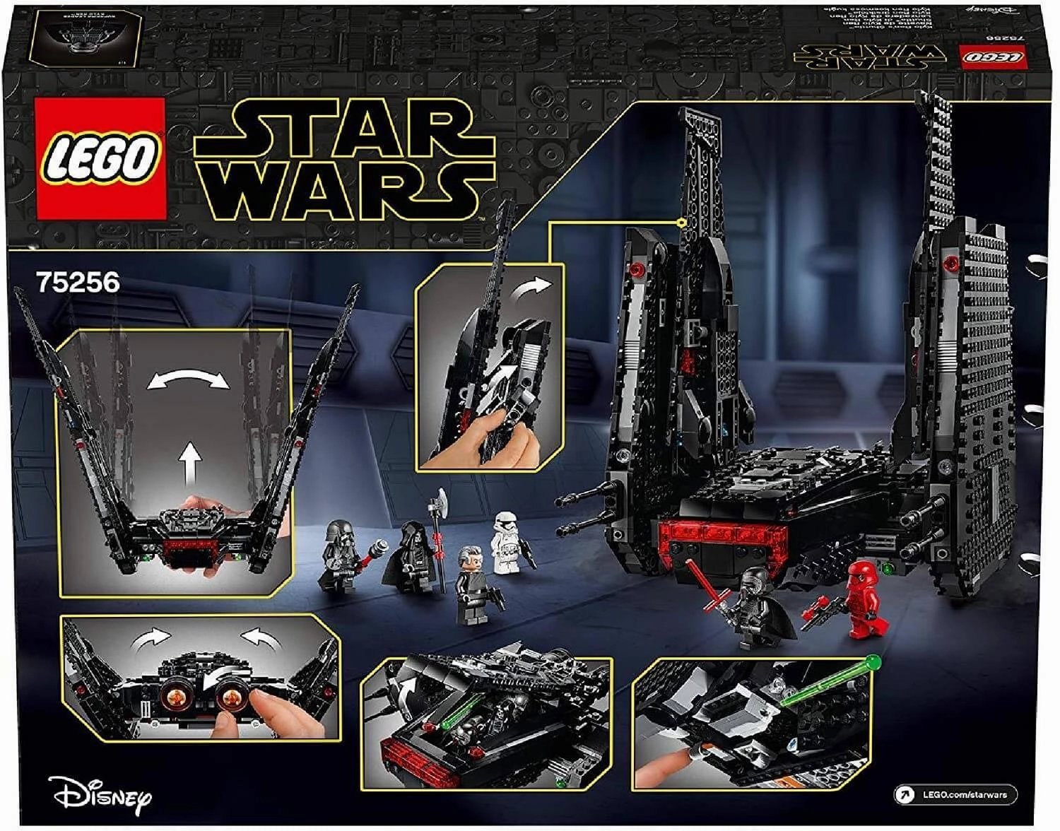 LEGO STAR WARS 75256 Star Wars Kylo Rens Shuttle Starship