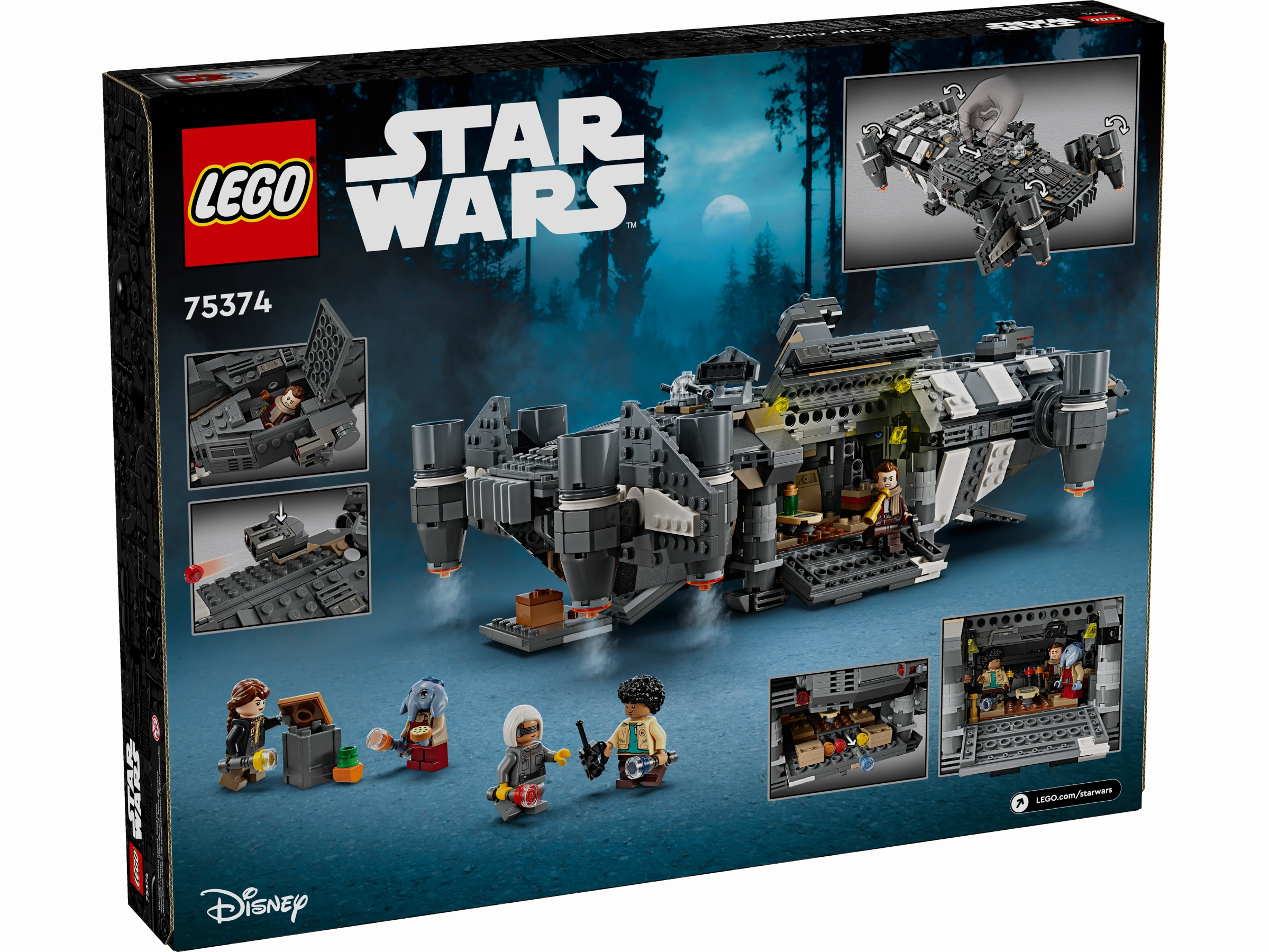 LEGO STAR WARS 75374 The Onyx Cinder
