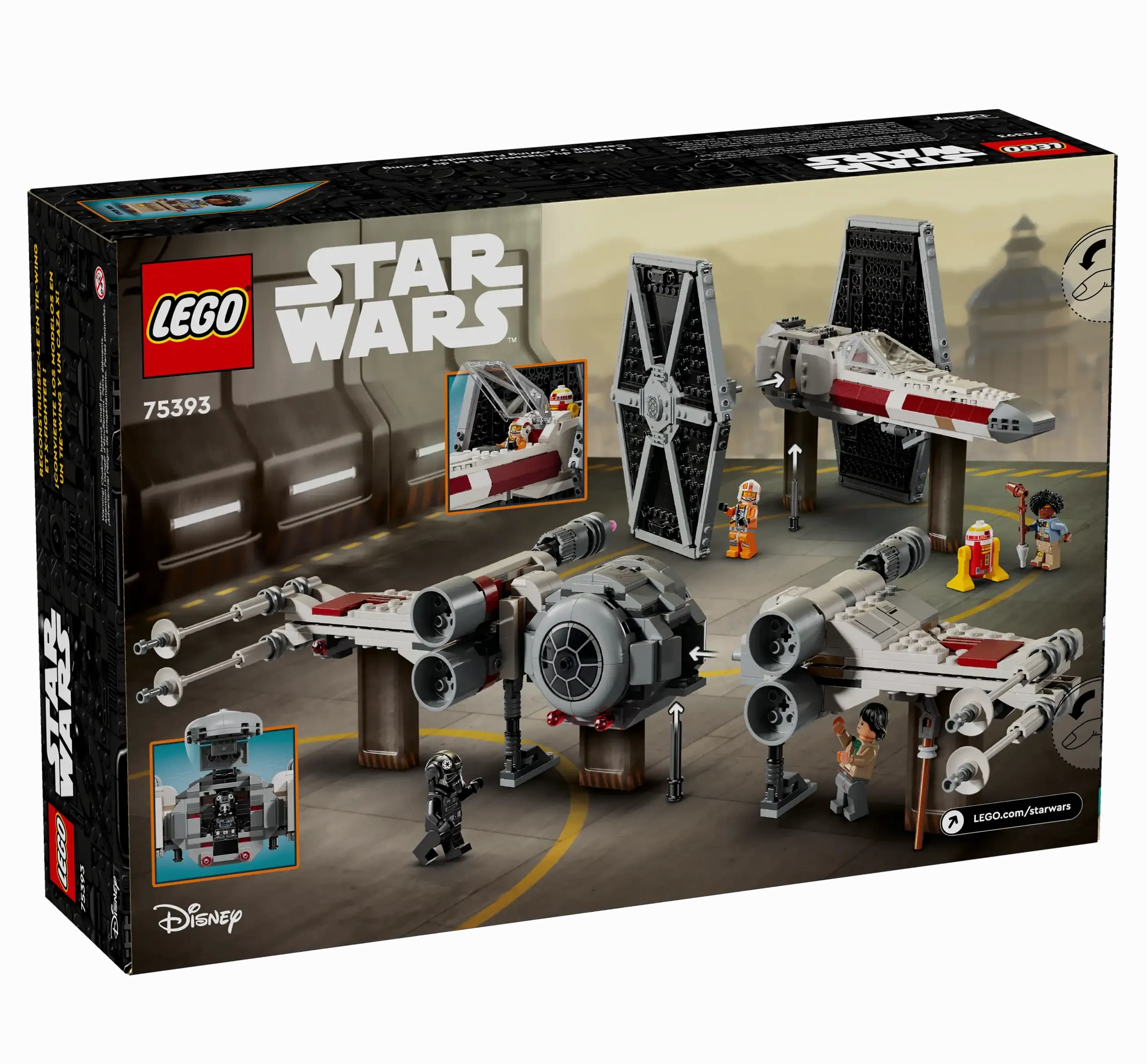 LEGO STAR WARS 75393 TIE Fighter & X-Wing Mash-up