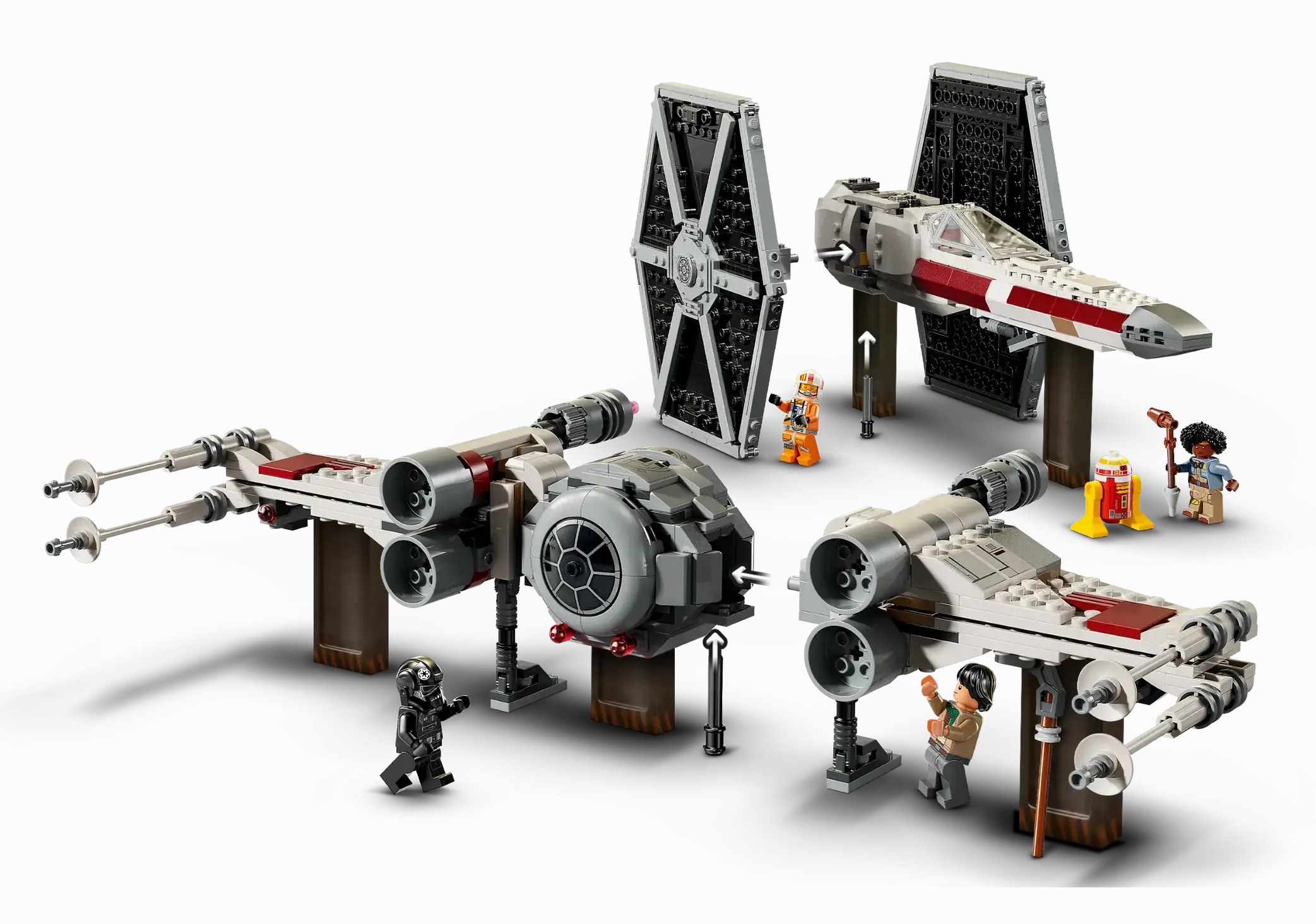 LEGO STAR WARS 75393 TIE Fighter & X-Wing Mash-up