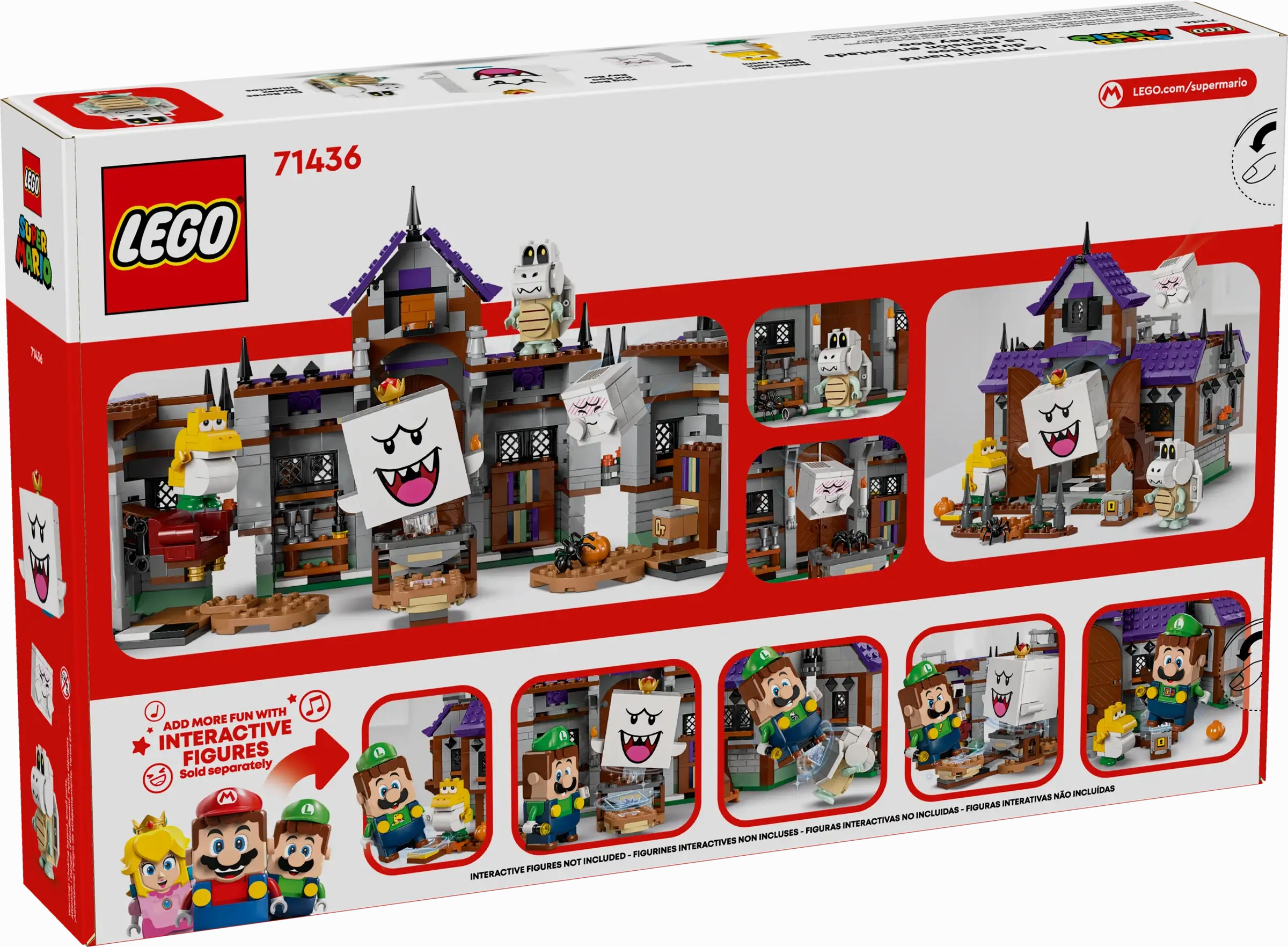 LEGO SUPER MARIO 71436 King Boo's Haunted Mansion