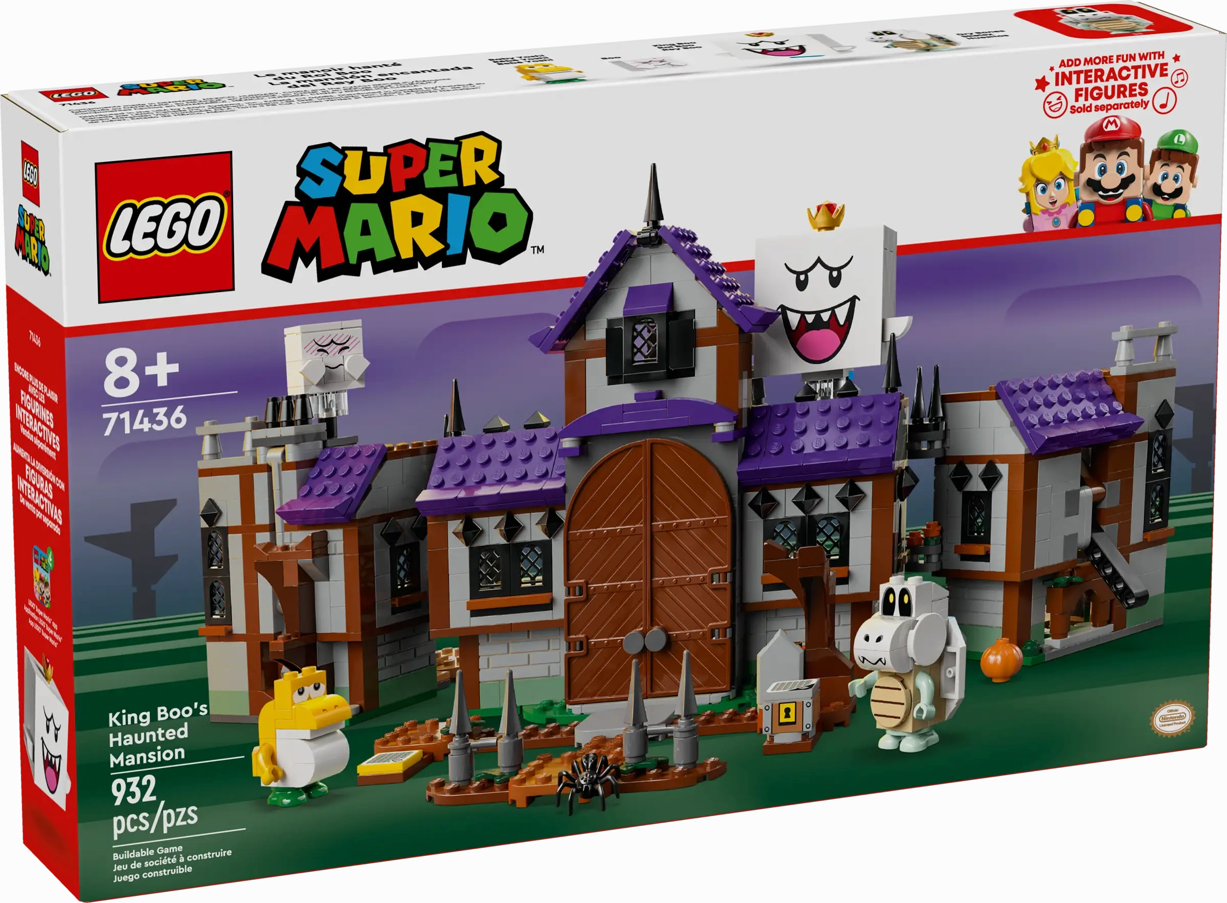 LEGO SUPER MARIO 71436 King Boo's Haunted Mansion