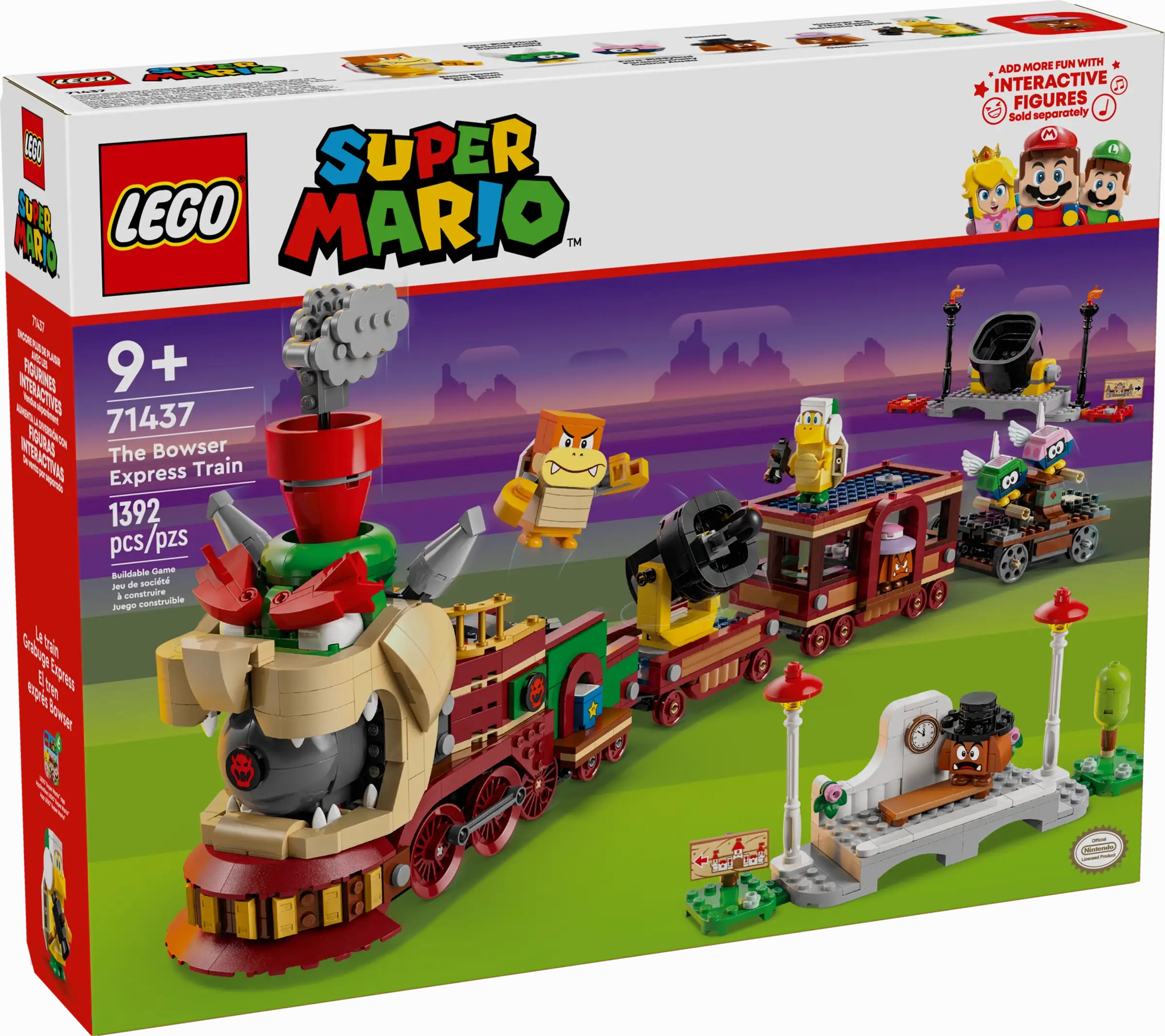 LEGO SUPER MARIO 71437 The Bowser Express Train