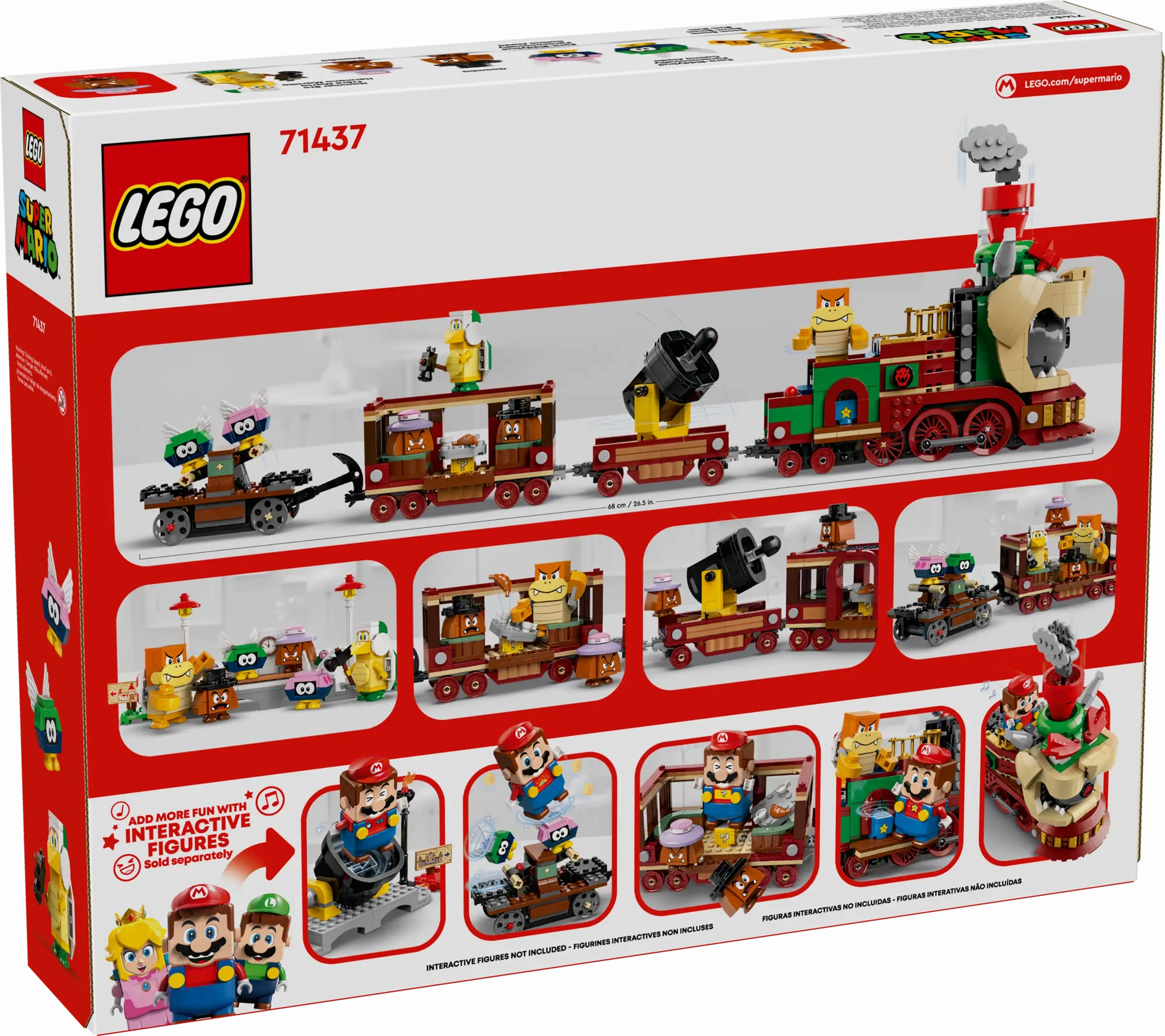LEGO SUPER MARIO 71437 The Bowser Express Train