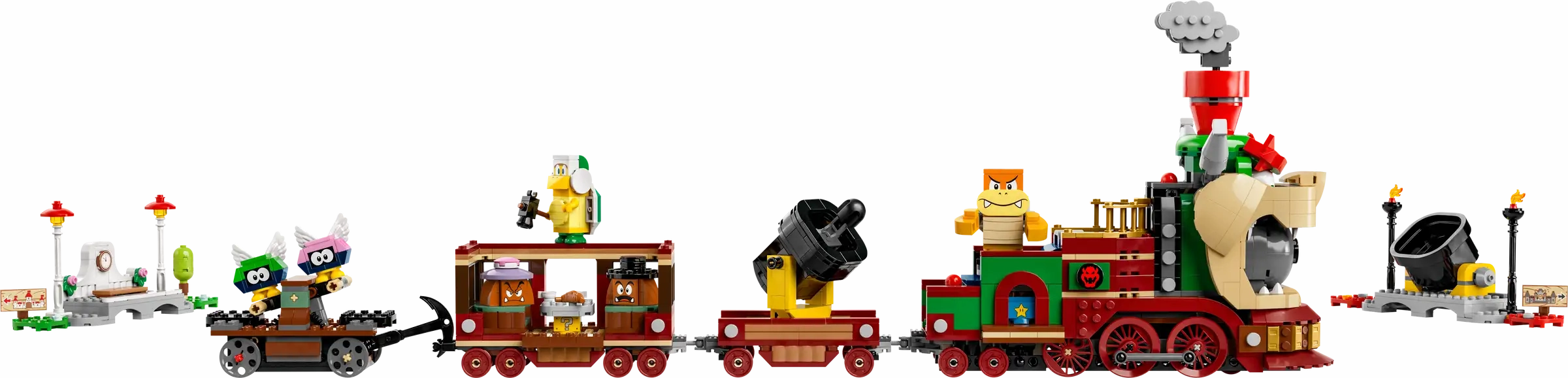 LEGO SUPER MARIO 71437 The Bowser Express Train