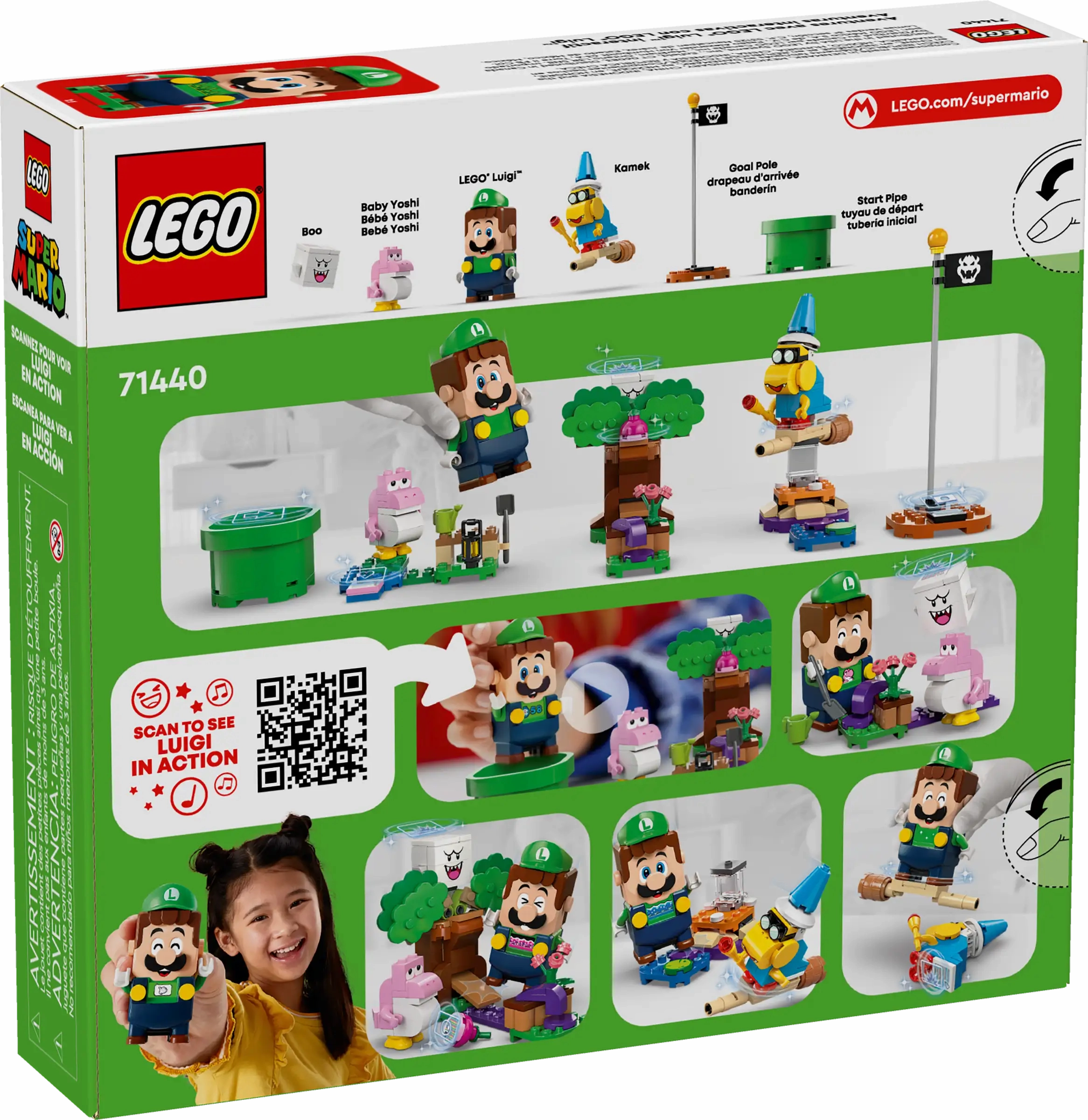LEGO SUPER MARIO 71440 Adventures with Interactive LEGO Luigi