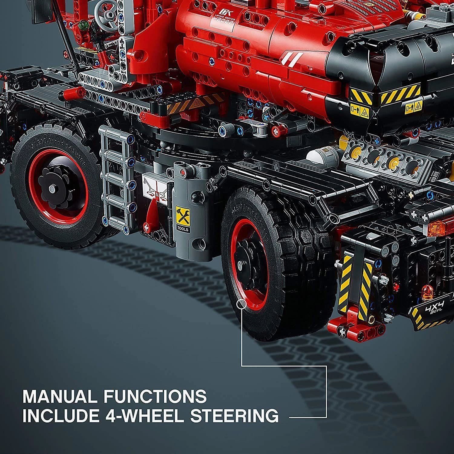LEGO TECHNIC 42082 Rough Terrain Crane Advanced Building Set