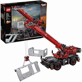 LEGO TECHNIC 42082 Rough Terrain Crane Advanced Building Set
