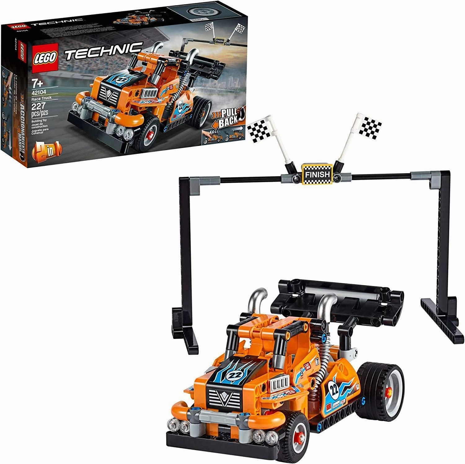 LEGO TECHNIC 42104 Racetrack Building Set
