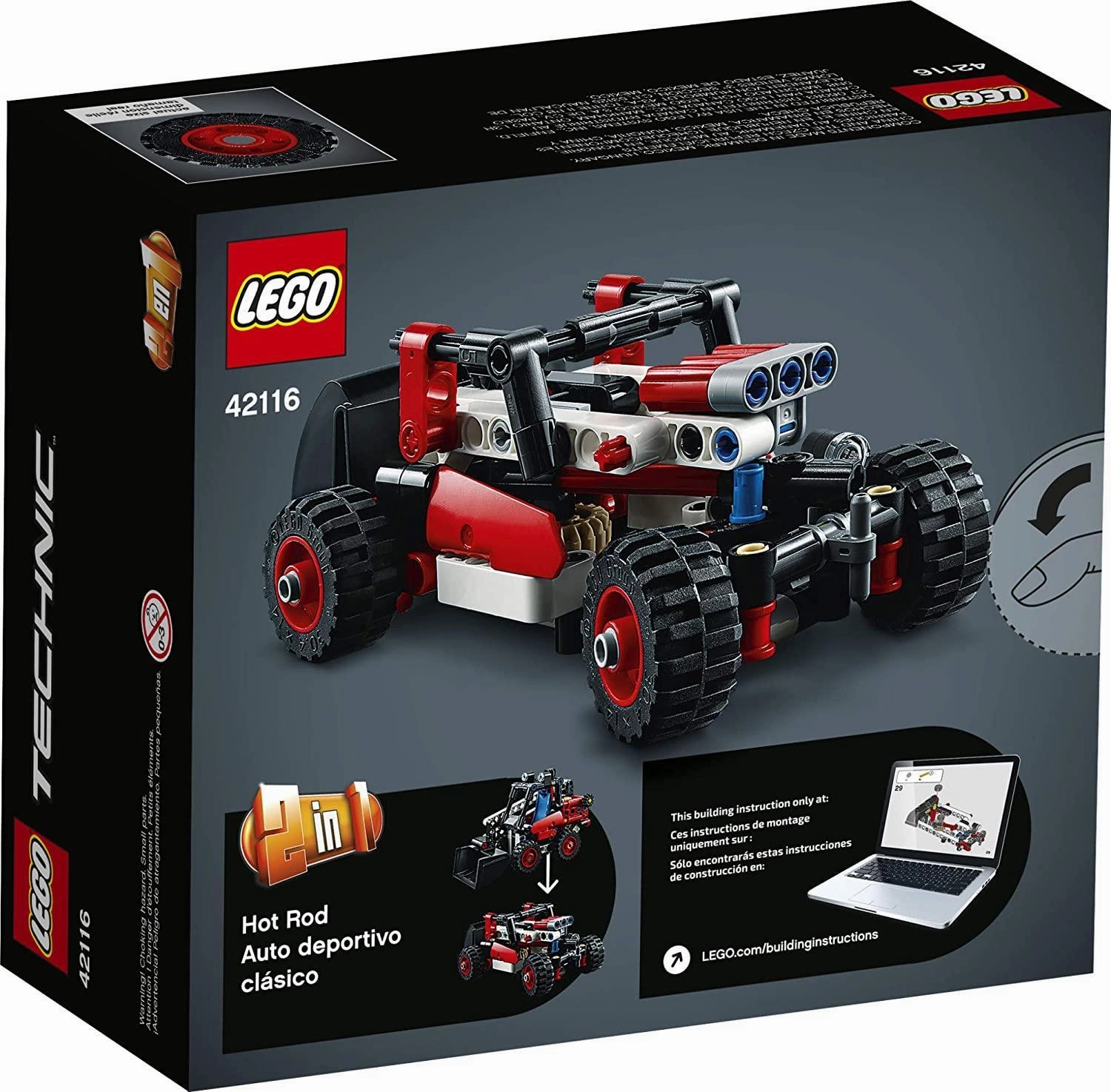 LEGO TECHNIC 42116 Skid Street Loader