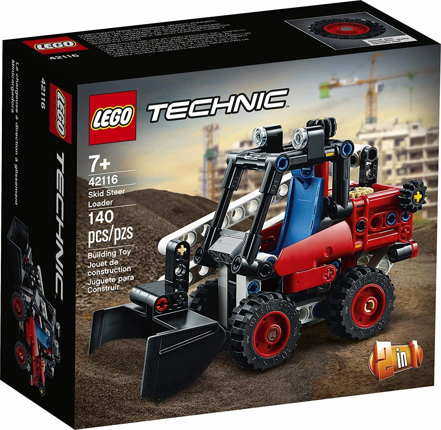LEGO TECHNIC 42116 Skid Street Loader