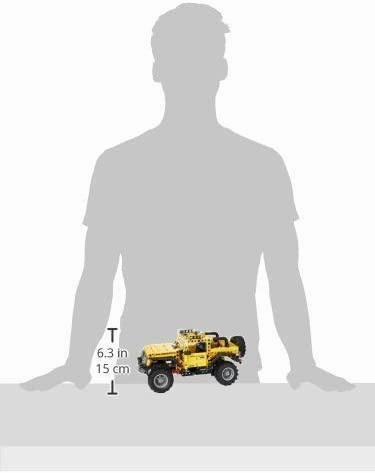 LEGO TECHNIC 42122 Jeep Wrangler 4x4 Toy Car Building Set