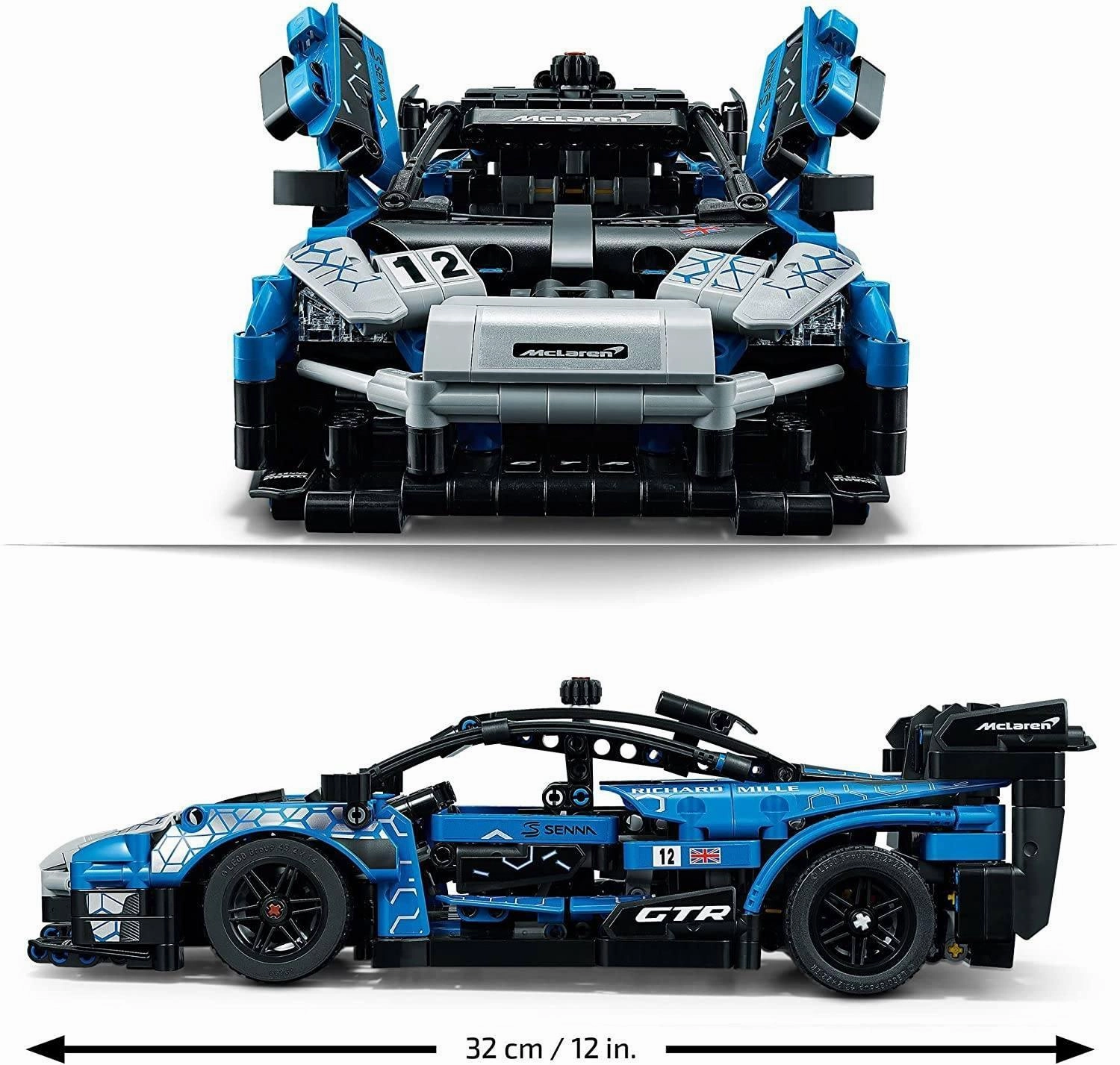 LEGO TECHNIC 42123 McLaren Senna GTR Model Racing Car Toy
