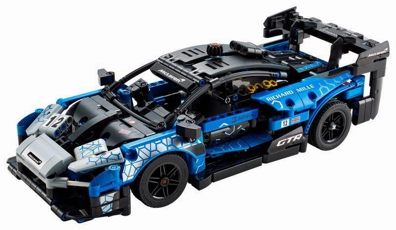 LEGO TECHNIC 42123 McLaren Senna GTR Model Racing Car Toy