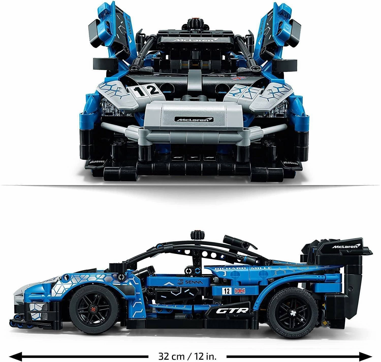 LEGO TECHNIC 42123 McLaren Senna GTR Model Racing Car Toy